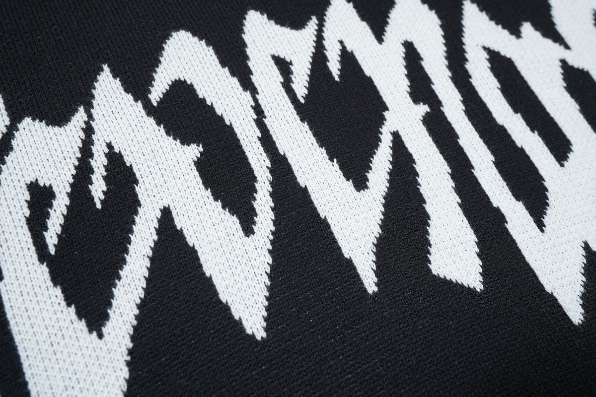 Revenge Knit Logo Crewneck Sweater