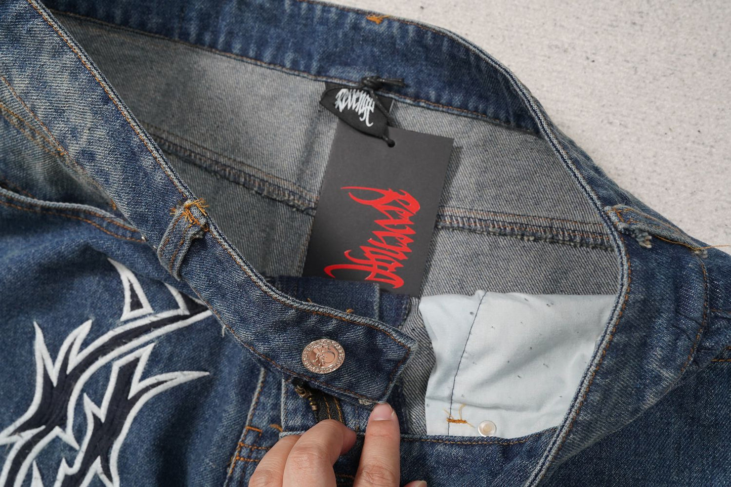 Revenge Thorn Denim Pant