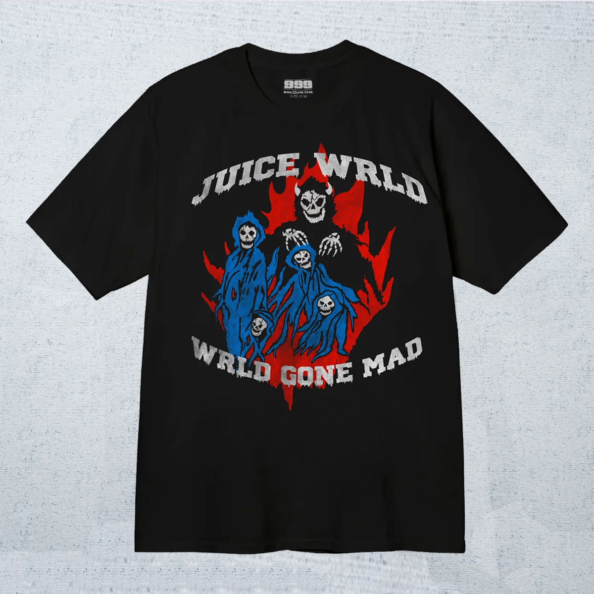 Juice Wrld 999 Wrld Gone Mad Tee