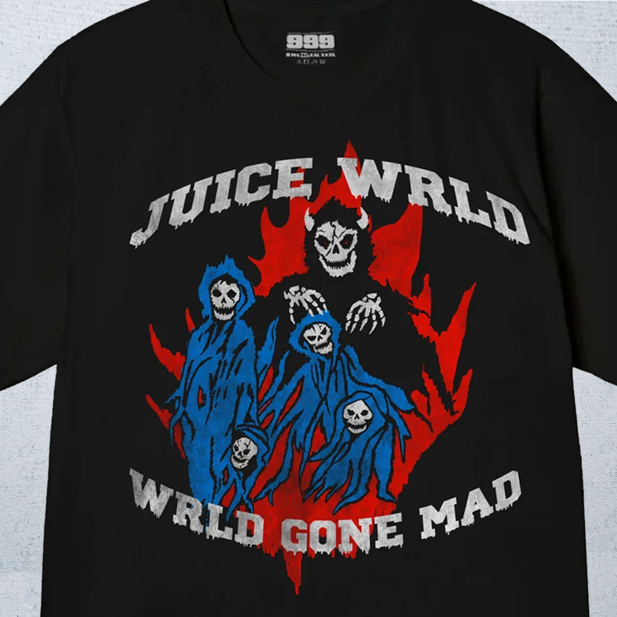 Juice Wrld 999 Wrld Gone Mad Tee