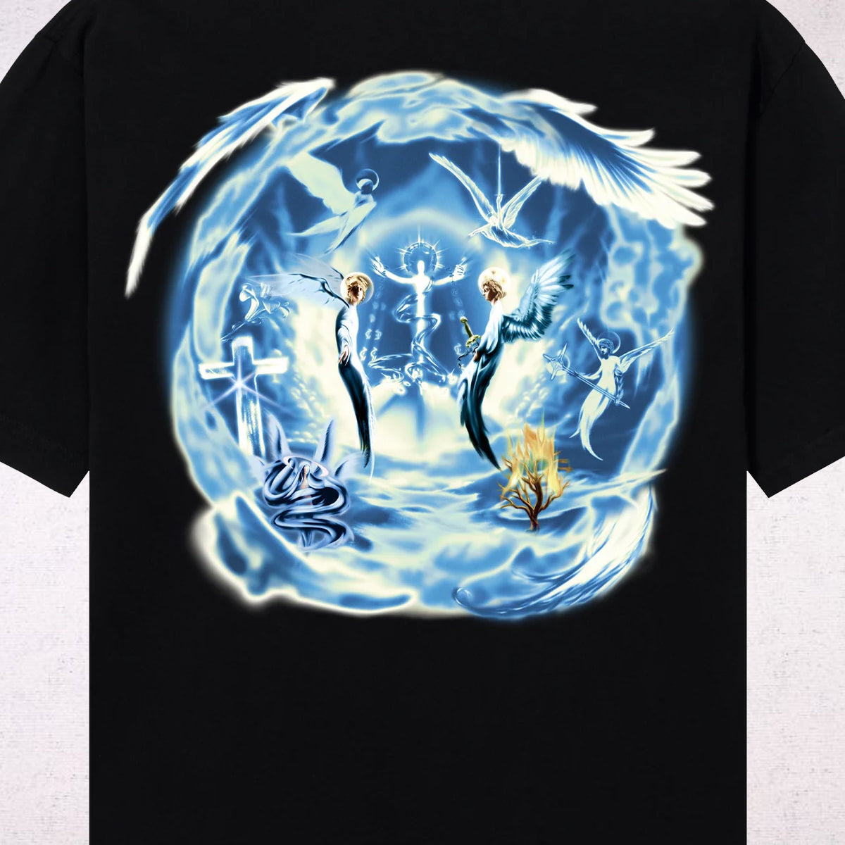 Revenge Angel Arch Logo Tee