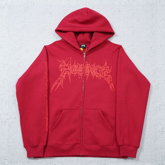 Revenge F-Vetements Zip Hoodie