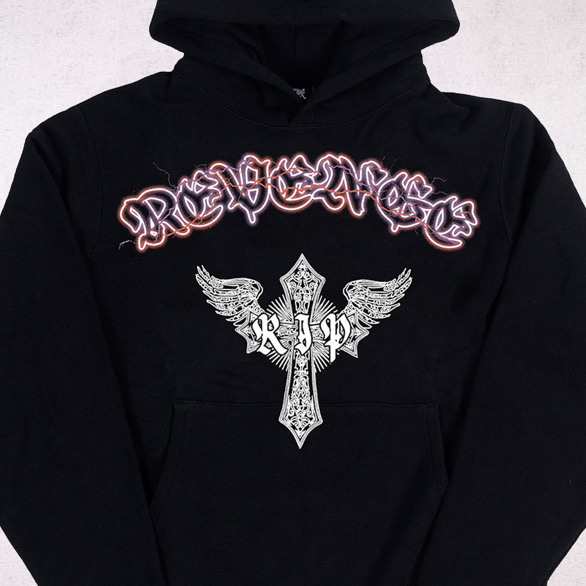 Revenge Skeleton Angel Hoodiea