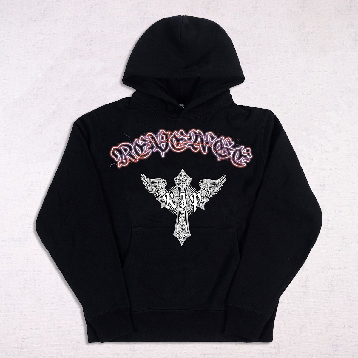 Revenge Skeleton Angel Hoodiea