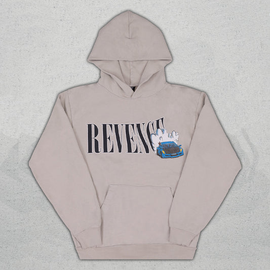 Revenge x Juice Wrld 999 Burnout Hoodie